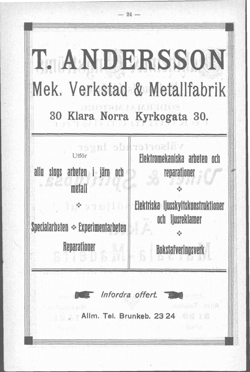 Elektroniekaniska ailieten 0th Spiiiilar beten Elper