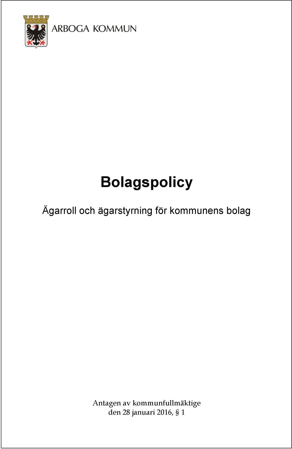 bolag Antagen av