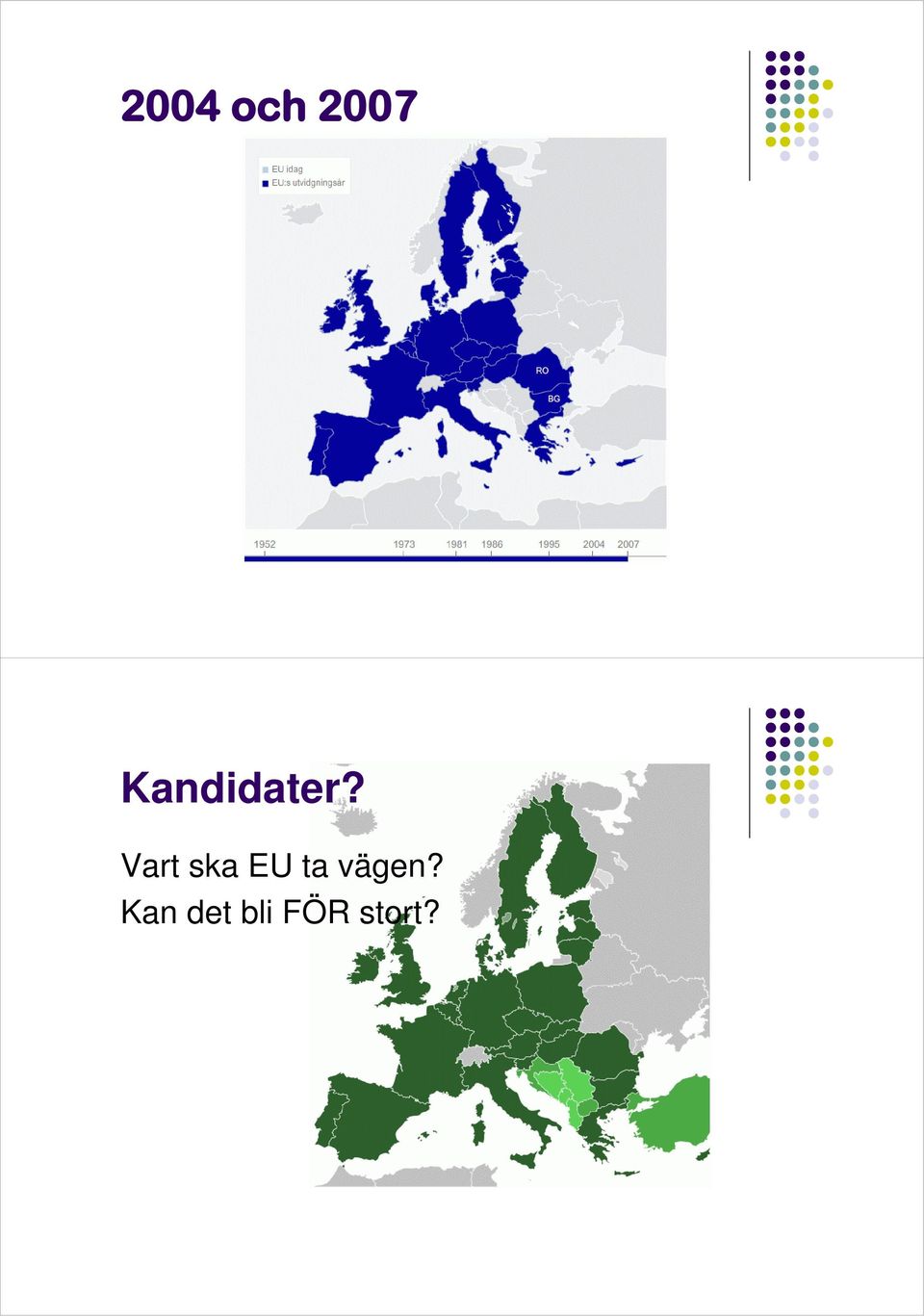 Vart ska EU ta