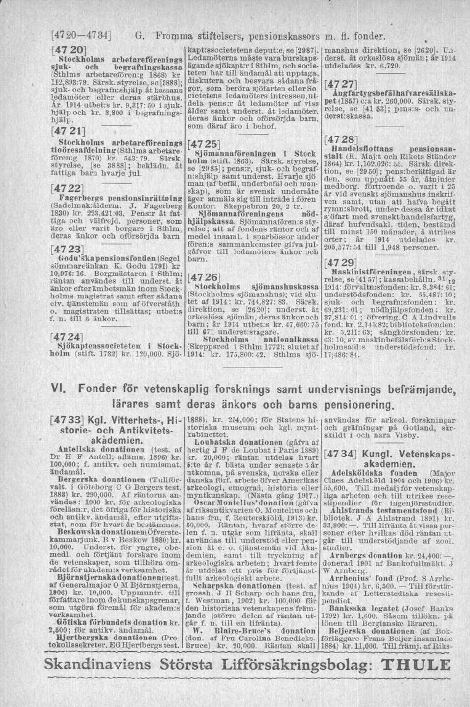 cieteteos ledamöters intressen, Utdela pens:r ät ledamöter af viss 1r 1914utbet:s kr. 9,317:50 i sjukhjälp och kr. 3,800 i begrafningshjälp. deras änkor och oförsörjda barn, ålder samt underst.