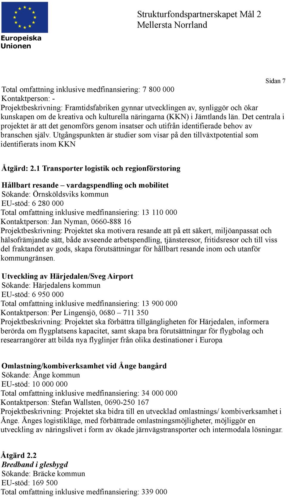 Utgångspunkten är studier som visar på den tillväxtpotential som identifierats inom KKN Åtgärd: 2.