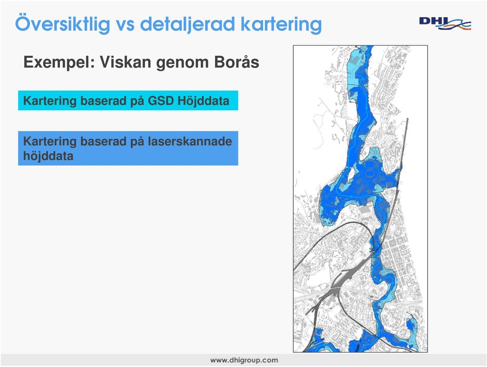 Kartering baserad på GSD Höjddata