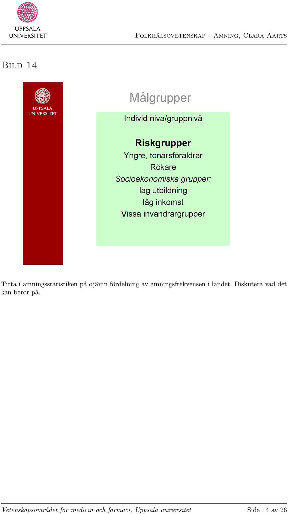 amningsstatistiken på ojämn fördelning av amningsfrekvensen i landet.