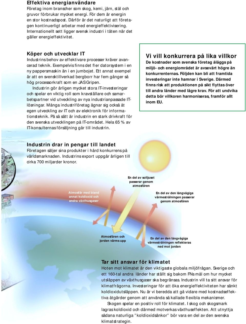 Köper och utvecklar IT Industrins behov av effektivare processer kräver avancerad teknik. Exempelvis finns det fler datorsystem i en ny pappersmaskin än i en jumbojet.