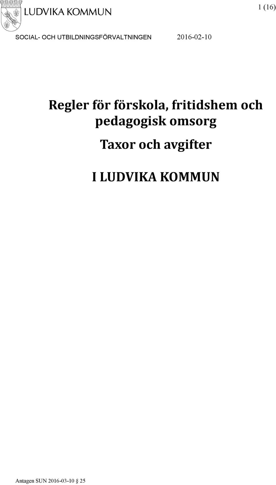för förskola, fritidshem och pedagogisk