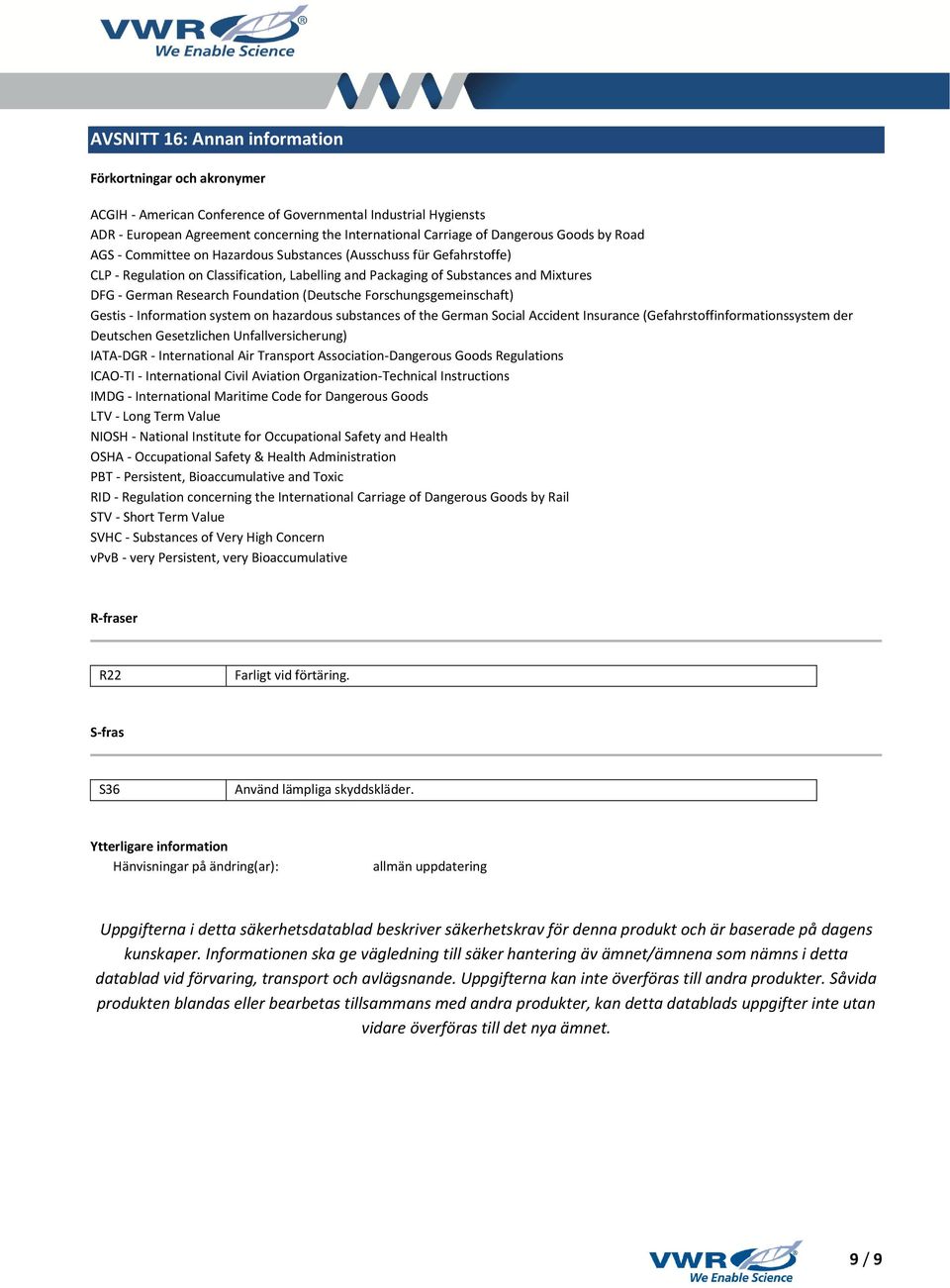 Foundation (Deutsche Forschungsgemeinschaft) Gestis - Information system on hazardous substances of the German Social Accident Insurance (Gefahrstoffinformationssystem der Deutschen Gesetzlichen