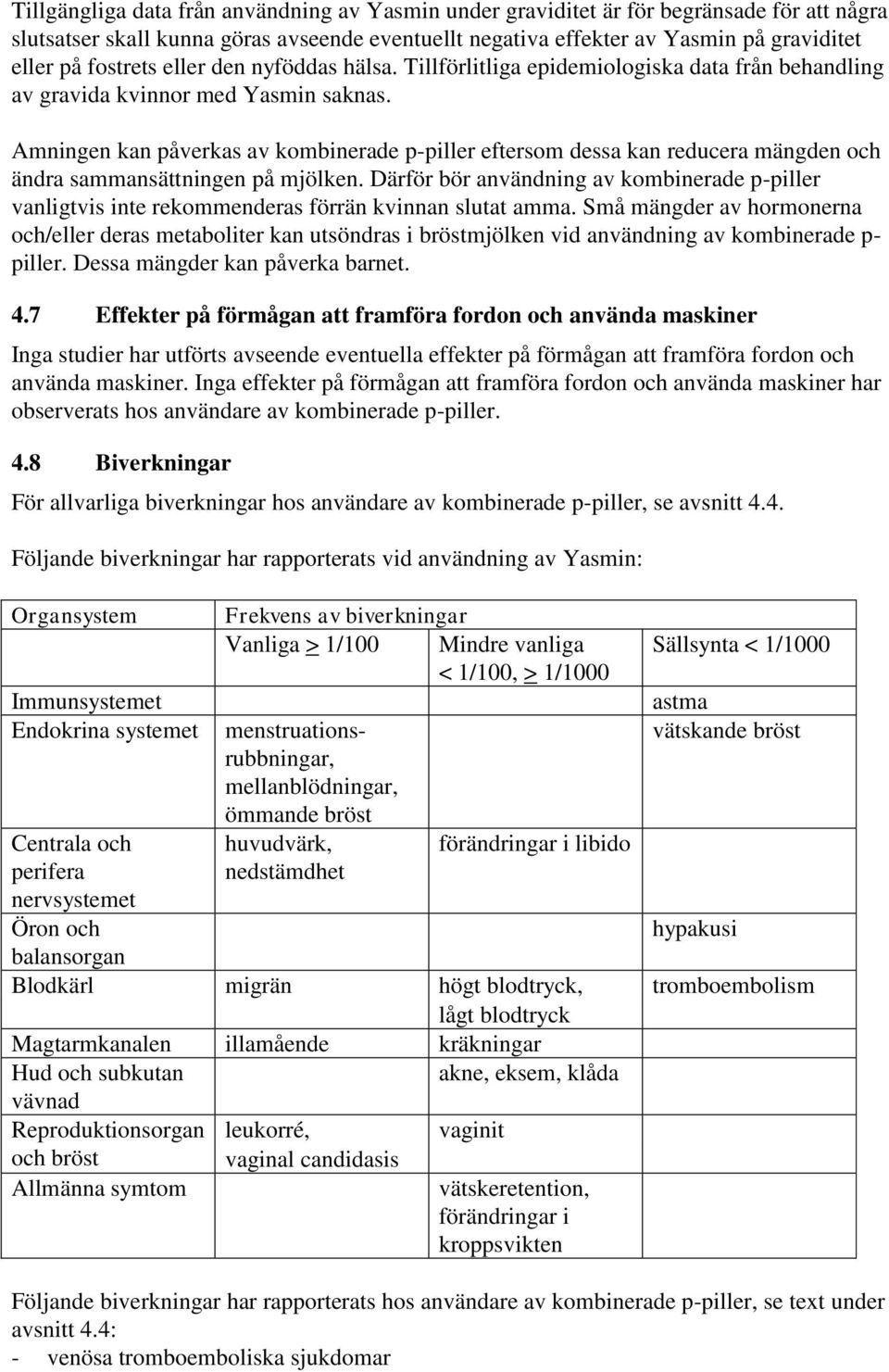 Amningen kan påverkas av kombinerade p-piller eftersom dessa kan reducera mängden och ändra sammansättningen på mjölken.