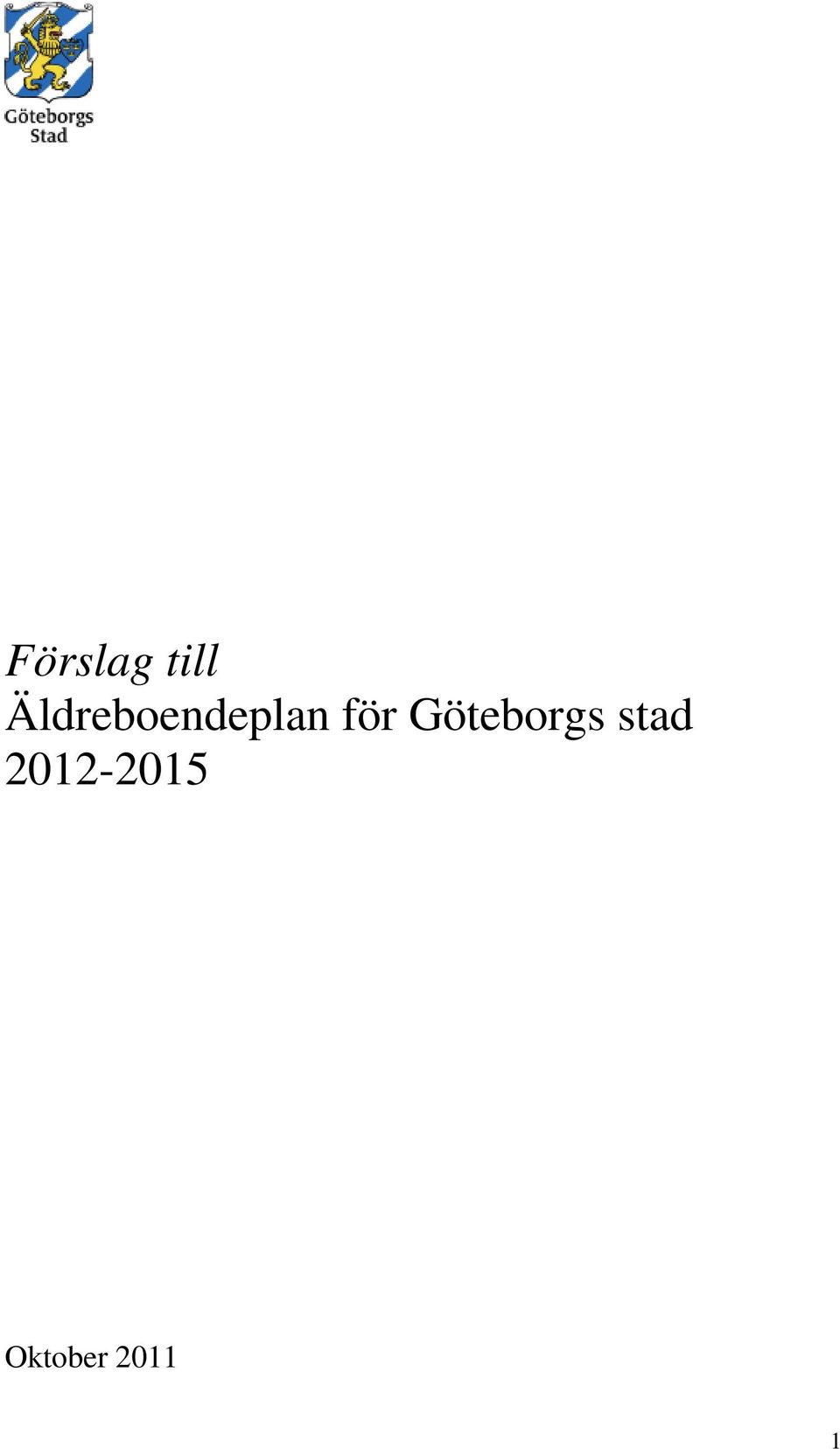 för Göteborgs