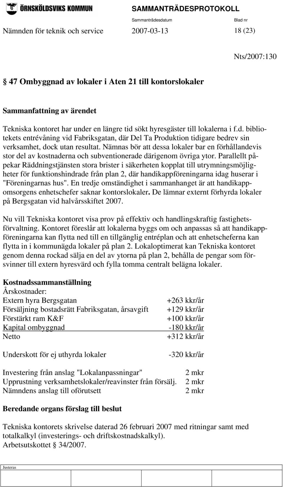 Nämnas bör att dessa lokaler bar en förhållandevis stor del av kostnaderna och subventionerade därigenom övriga ytor.