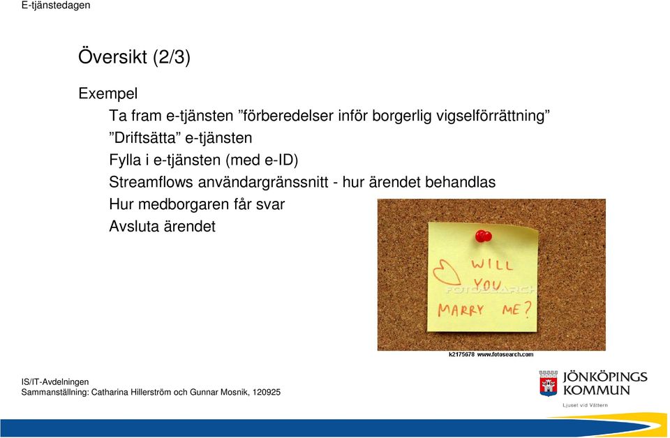 Fylla i e-tjänsten (med e-id) Streamflows