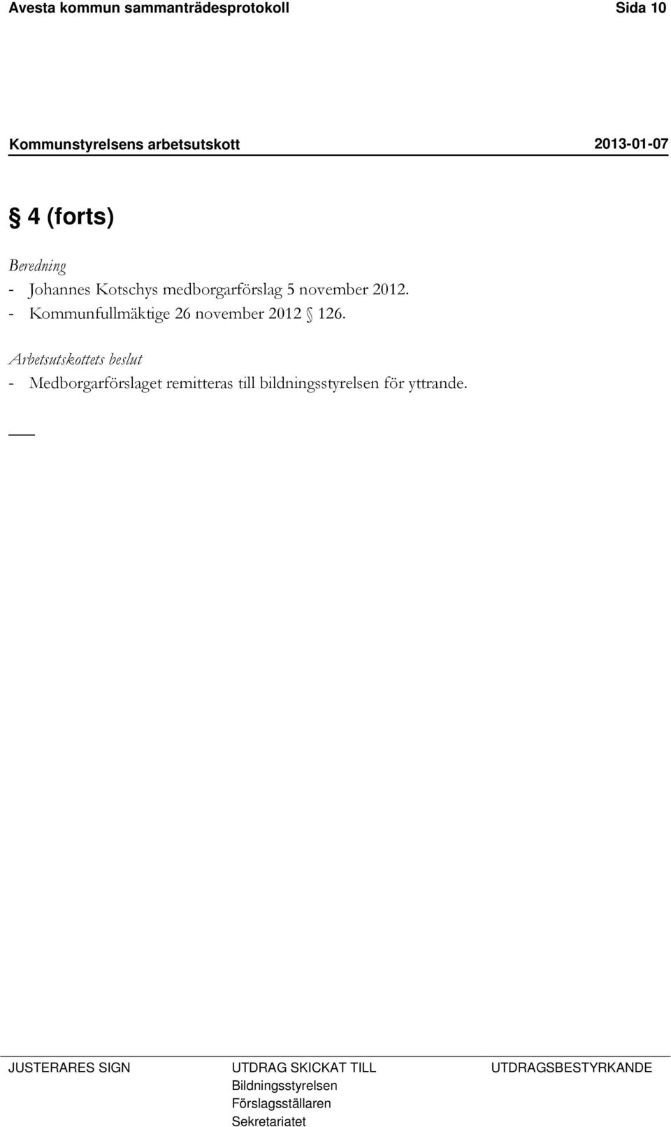 - Kommunfullmäktige 26 november 2012 126.