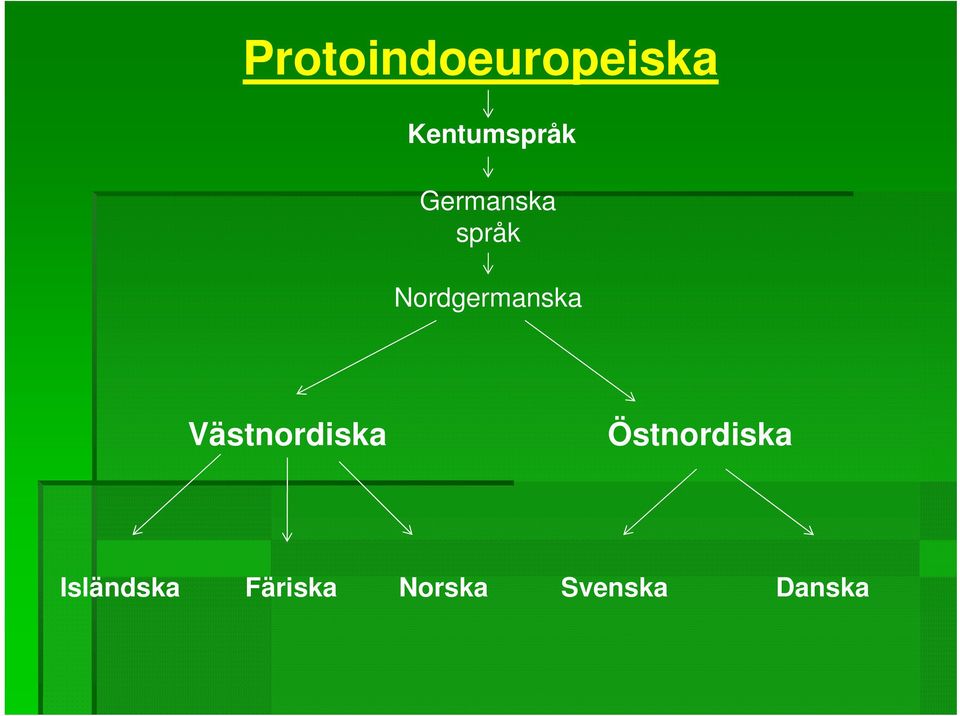 Västnordiska Östnordiska