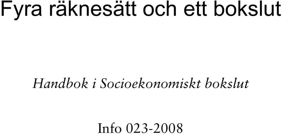 i Socioekonomiskt