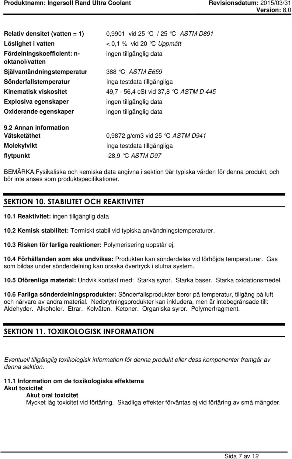 tillgänglig data 9.