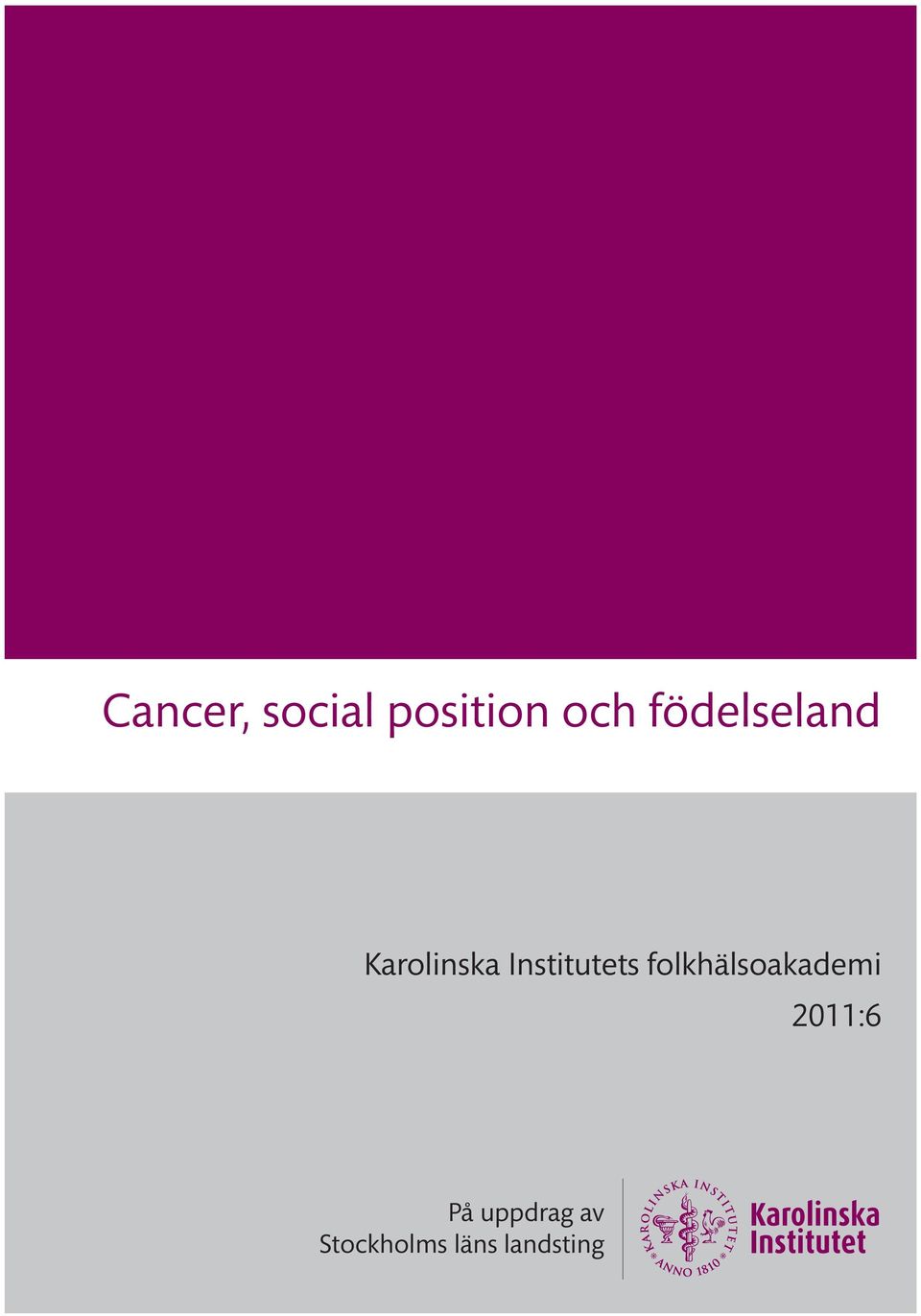 Institutets folkhälsoakademi