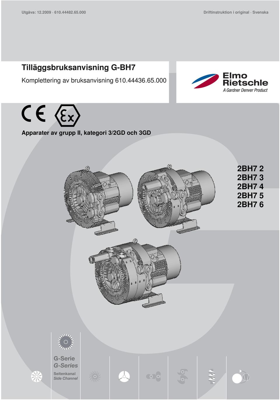 G-BH7 Komplettering av bruksanvisning 610.44436.65.