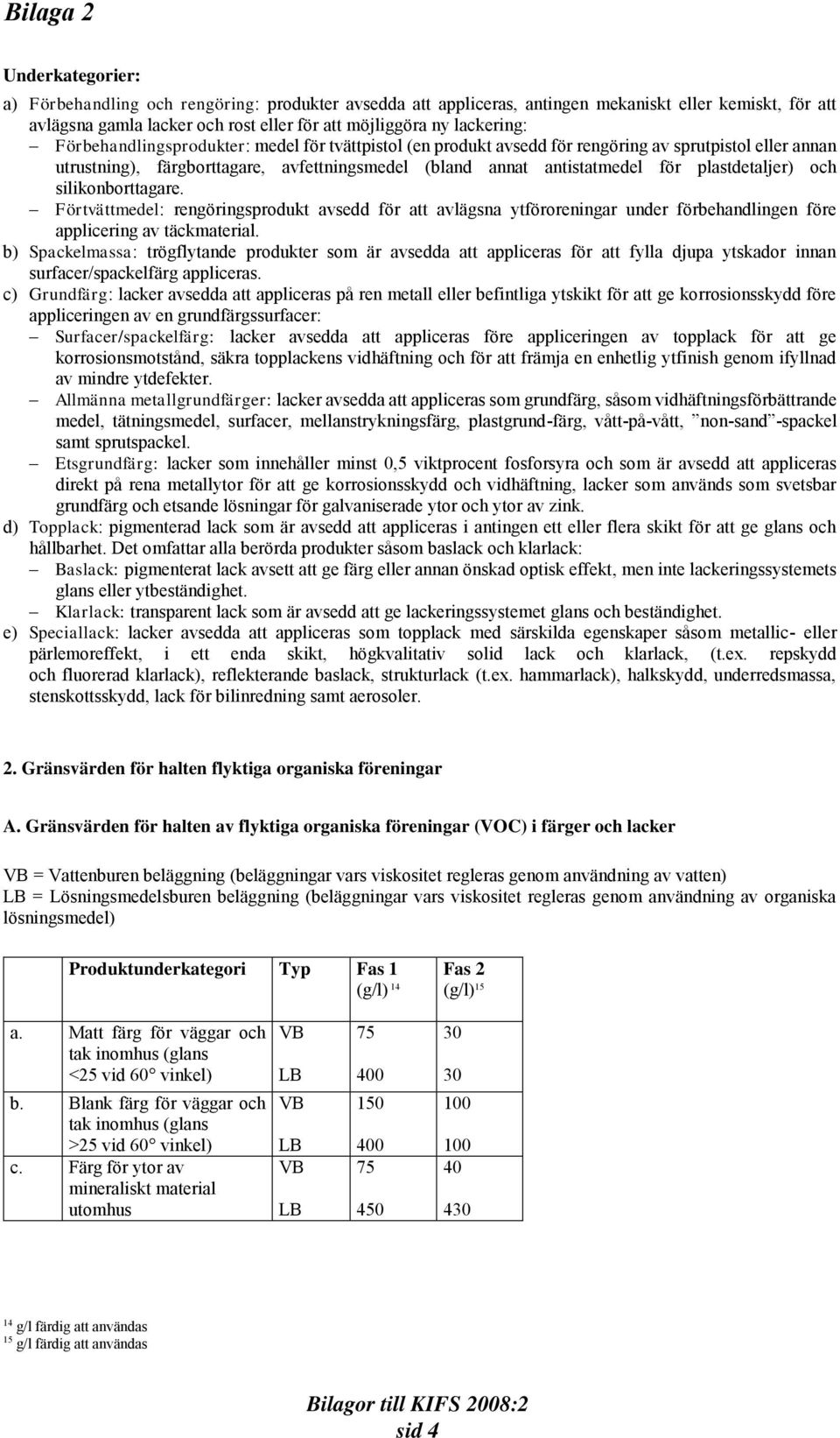 plastdetaljer) och silikonborttagare. Förtvättmedel: rengöringsprodukt avsedd för att avlägsna ytföroreningar under förbehandlingen före applicering av täckmaterial.