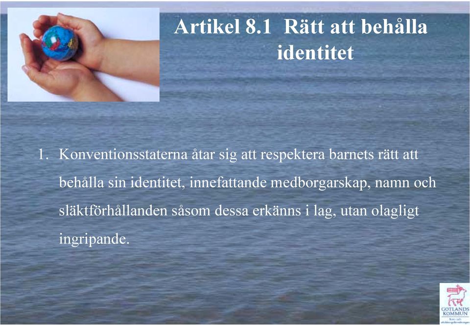 att behålla sin identitet, innefattande medborgarskap,