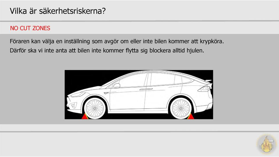 avgör om eller inte bilen kommer att krypköra.