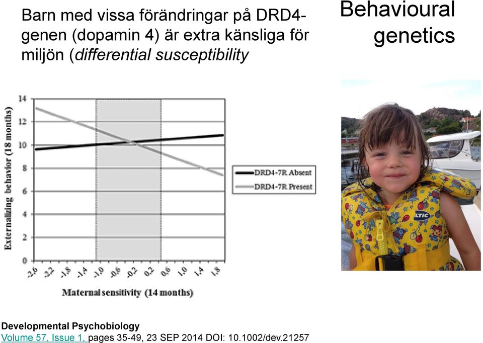 Behavioural genetics Developmental Psychobiology Volume