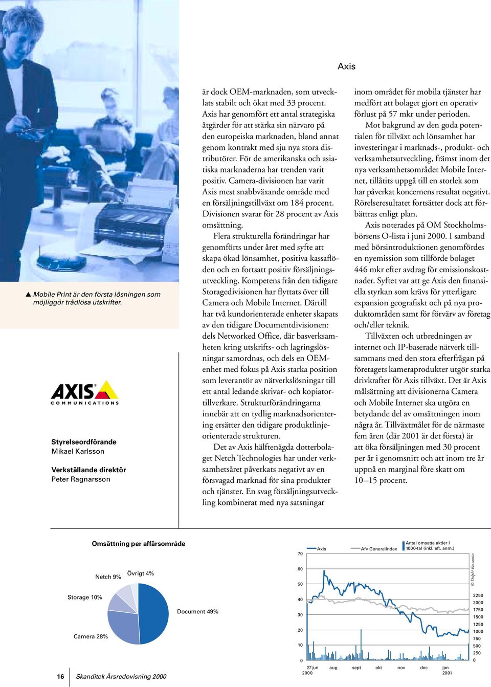 Axis har genomfört ett antal strategiska åtgärder för att stärka sin närvaro på den europeiska marknaden, bland annat genom kontrakt med sju nya stora distributörer.