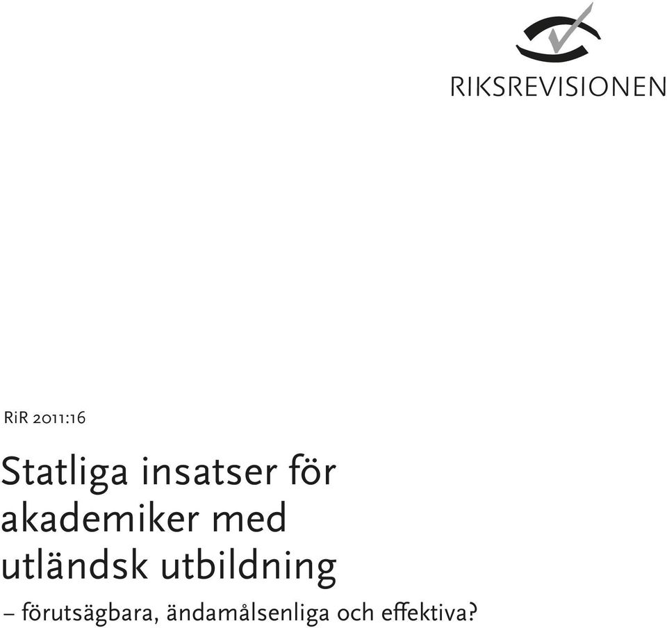 utländsk utbildning