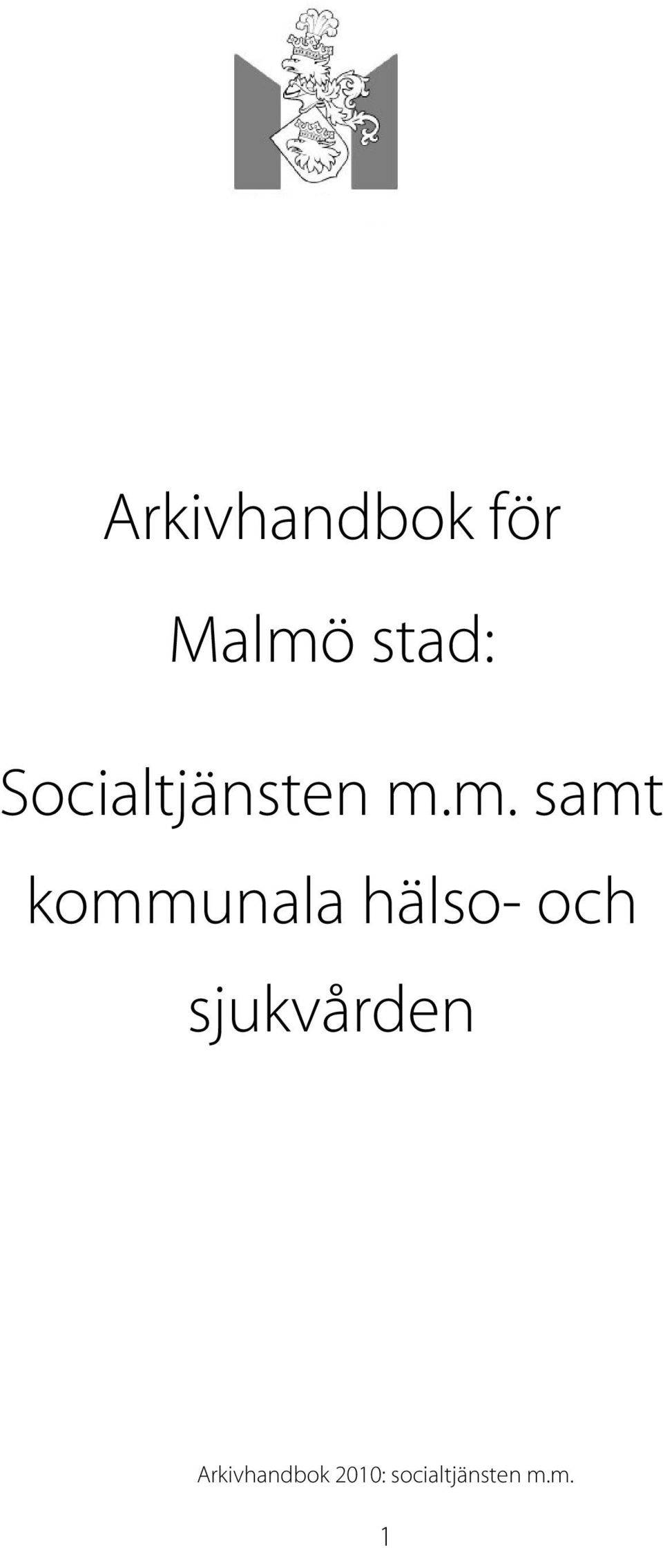 Socialtjänsten m.