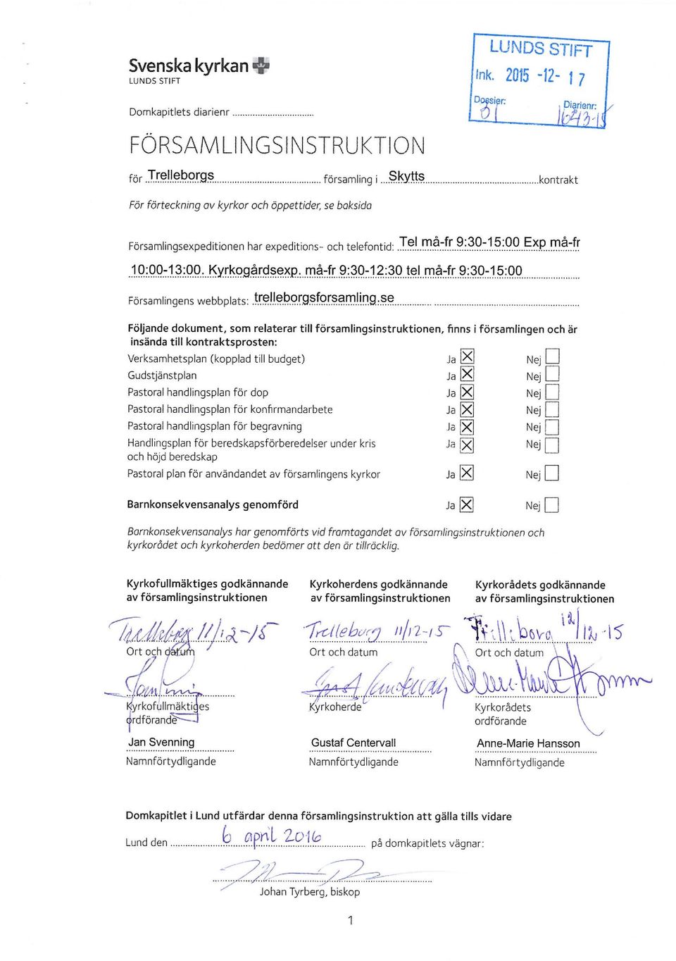 ma-fr 9:30-12^ Församlingens webbplats;.tre!.le.borg.sfor?