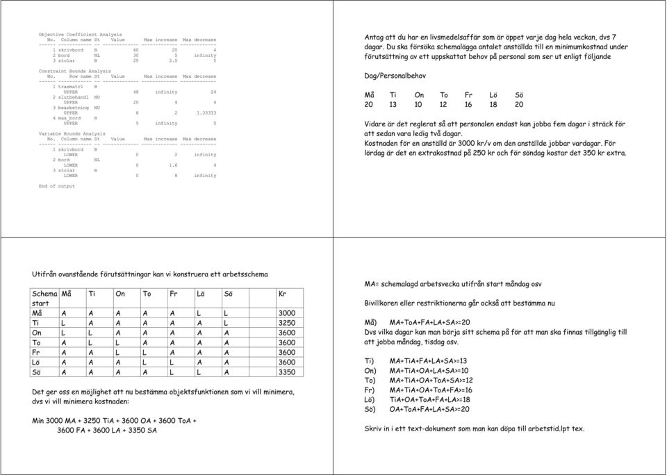 5 5 Constraint Bounds Analysis No.