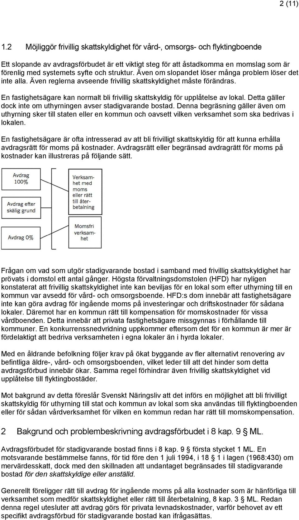 struktur. Även om slopandet löser många problem löser det inte alla. Även reglerna avseende frivillig skattskyldighet måste förändras.