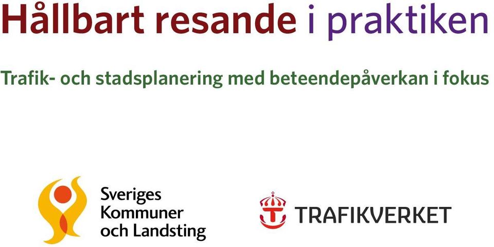 och stadsplanering