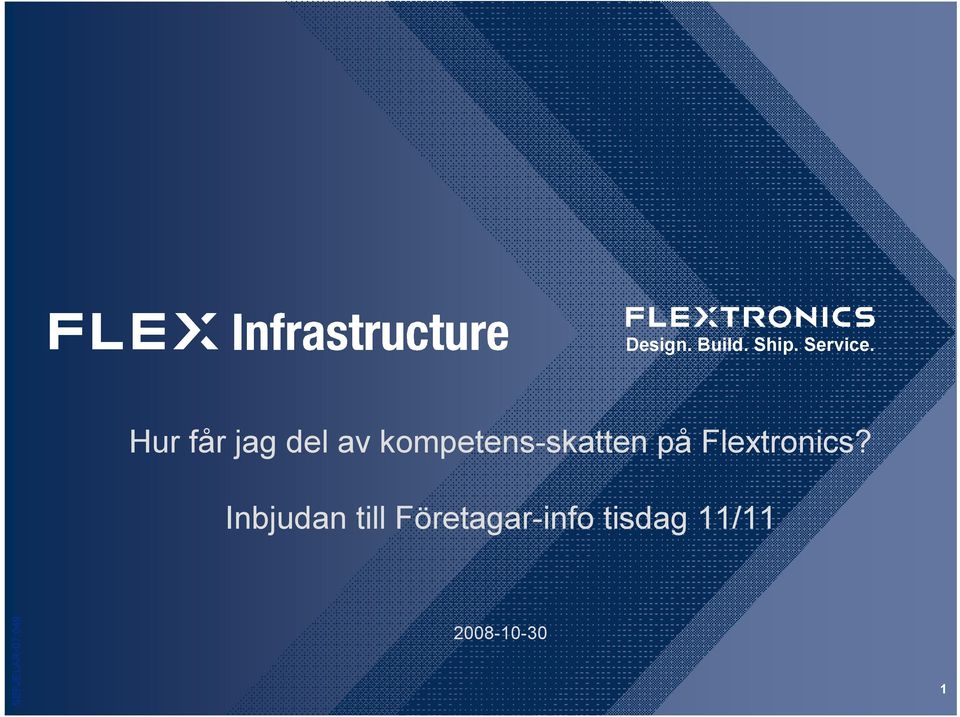 på Flextronics?