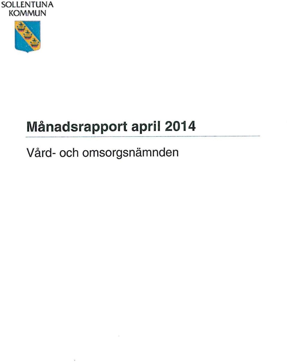 Månadsrapport