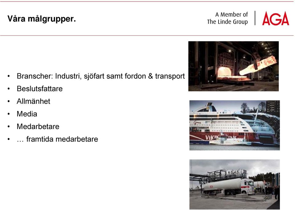 fordon & transport Beslutsfattare