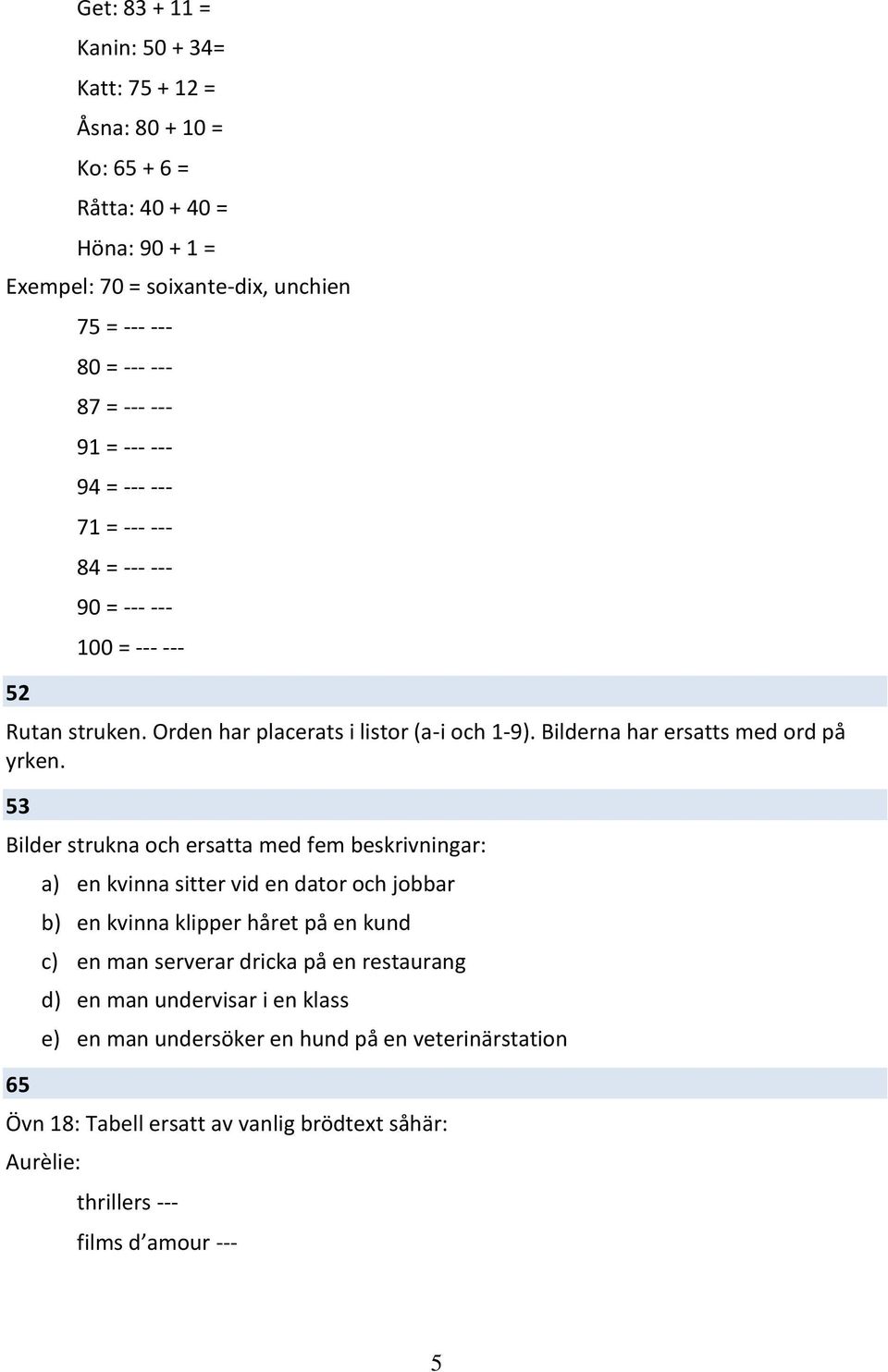 Bilderna har ersatts med ord på yrken.