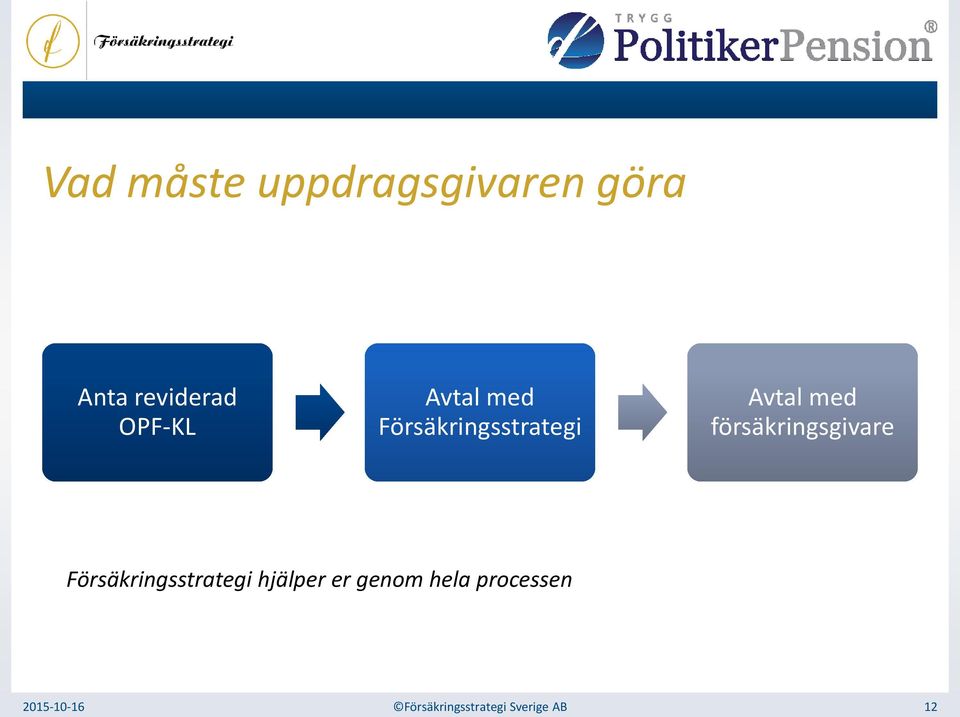 försäkringsgivare Försäkringsstrategi hjälper er