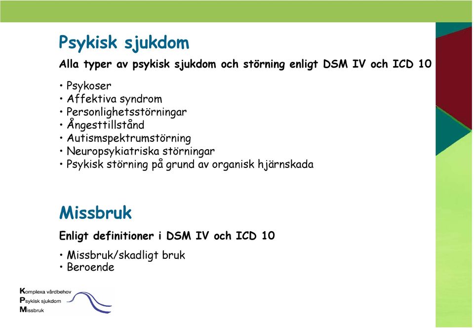 Autismspektrumstörning Neuropsykiatriska störningar Psykisk störning på grund av