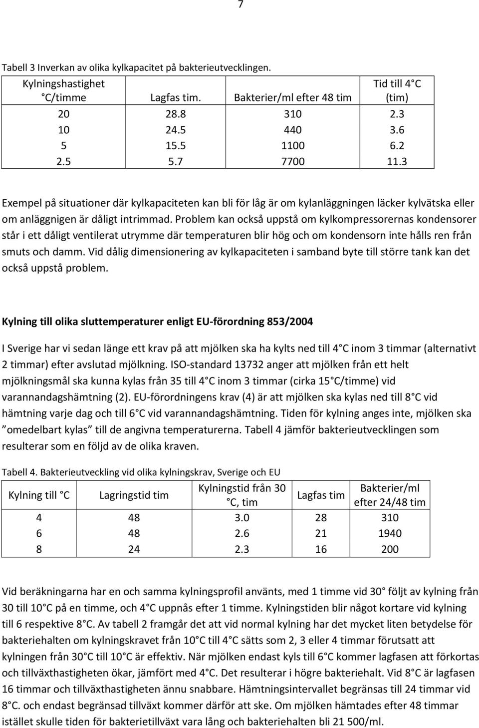 Problem kan också uppstå om kylkompressorernas kondensorer står i ett dåligt ventilerat utrymme där temperaturen blir hög och om kondensorn inte hålls ren från smuts och damm.