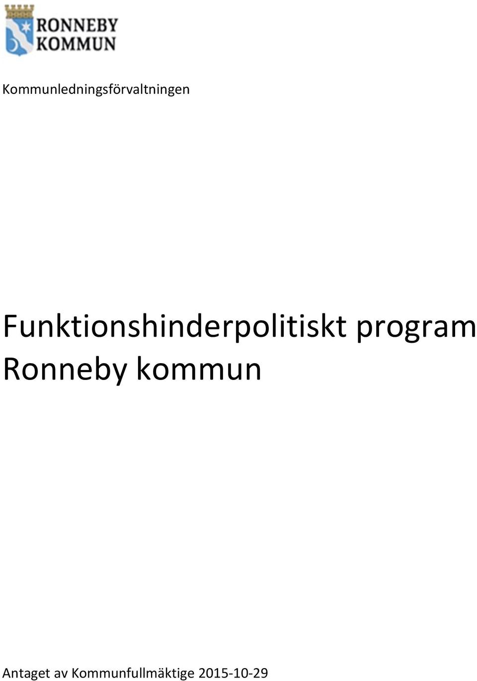 program Ronneby kommun