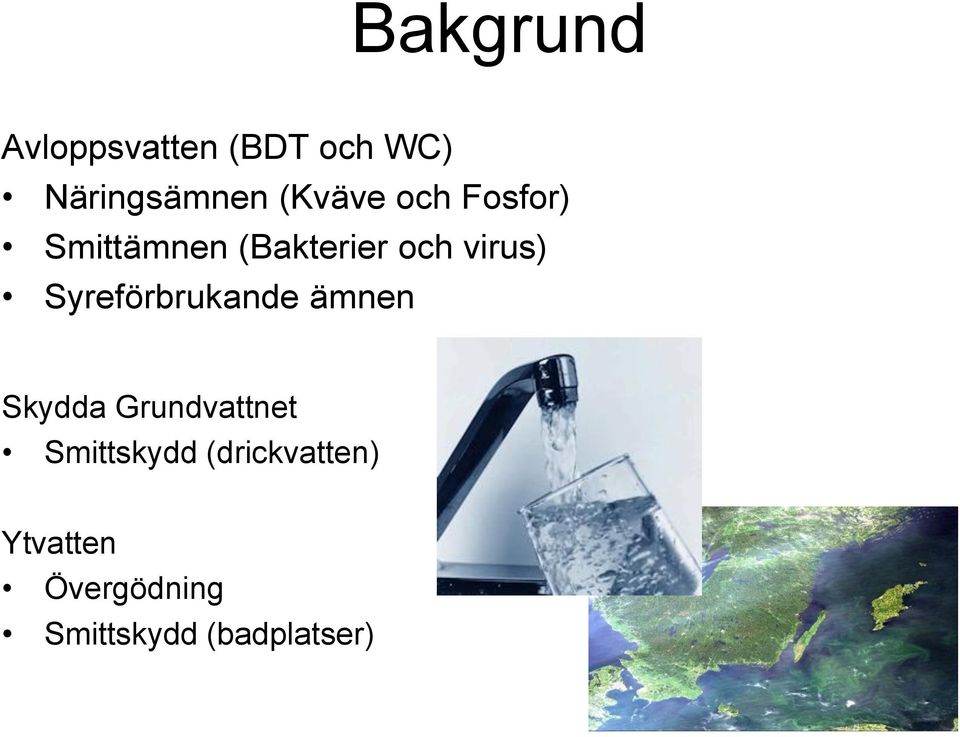 Syreförbrukande ämnen Skydda Grundvattnet Smittskydd