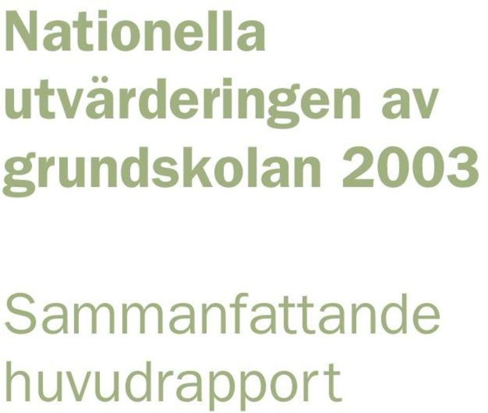 grundskolan 2003