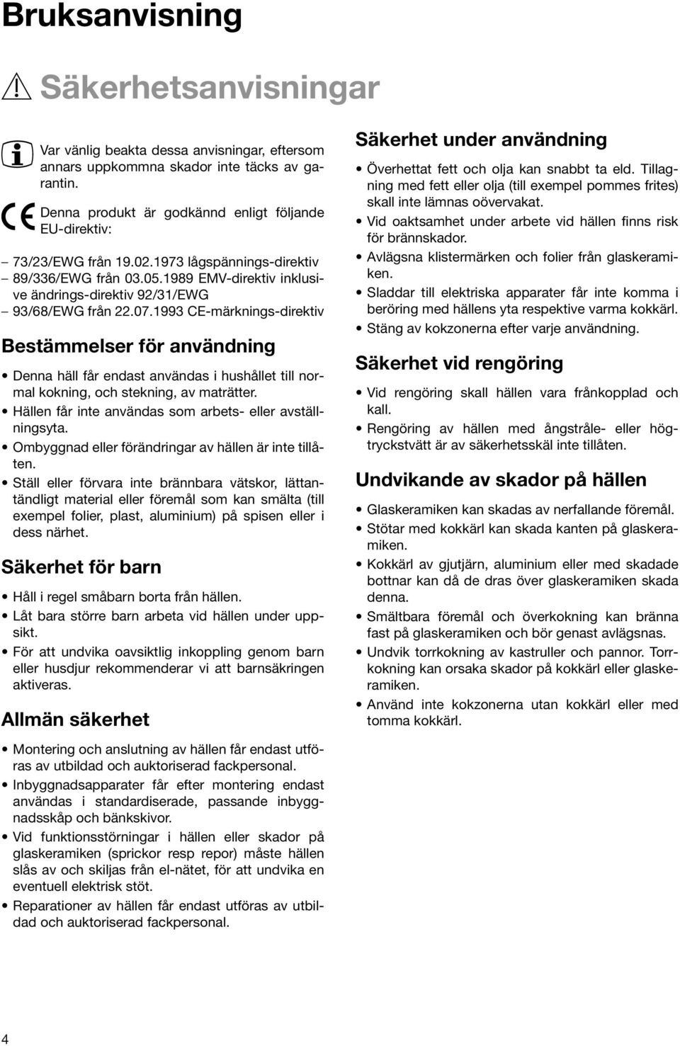 1989 EMV-direktiv inklusive ändrings-direktiv 92/31/EWG 93/68/EWG från 22.07.