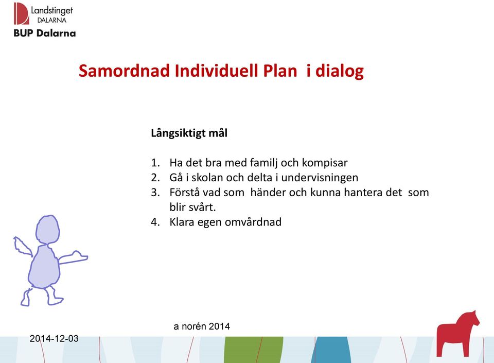 Gå i skolan och delta i undervisningen 3.