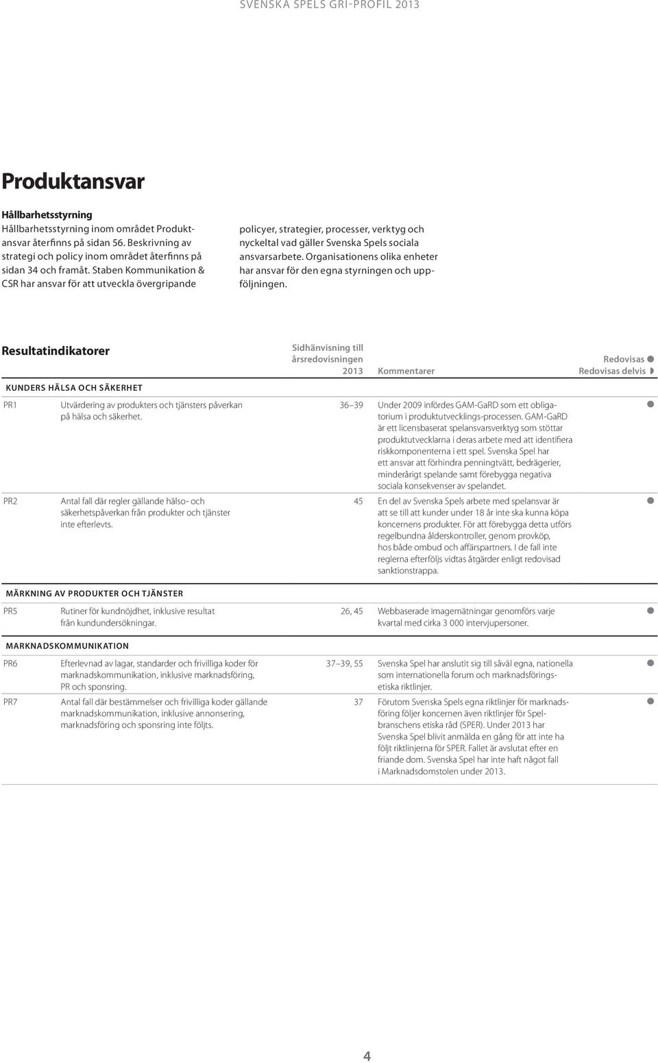 Organisationens oika enheter har ansvar för den egna styrningen och uppföjningen.