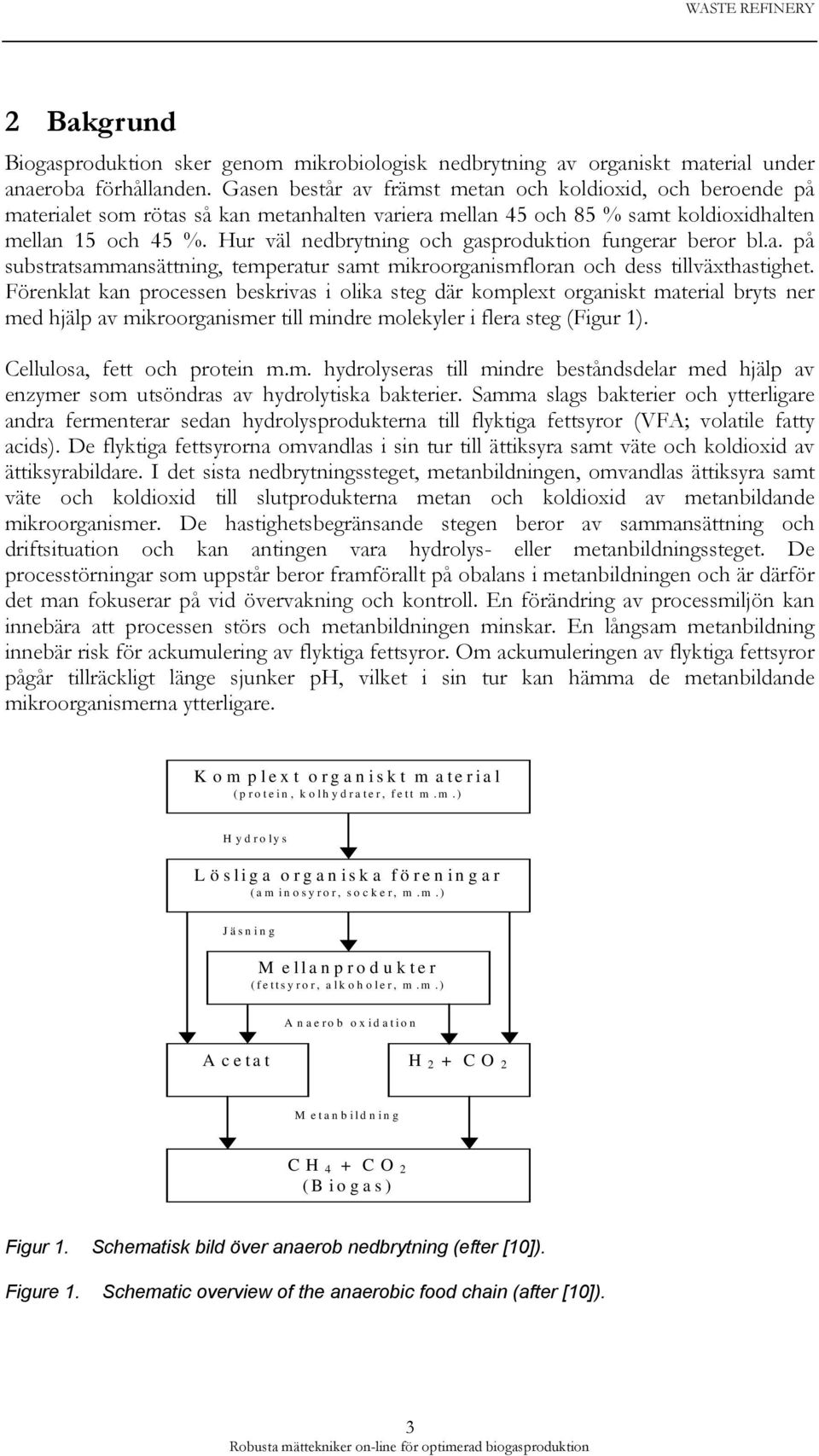 Hur väl nedbrytning och gasproduktion fungerar beror bl.a. på substratsammansättning, temperatur samt mikroorganismfloran och dess tillväxthastighet.