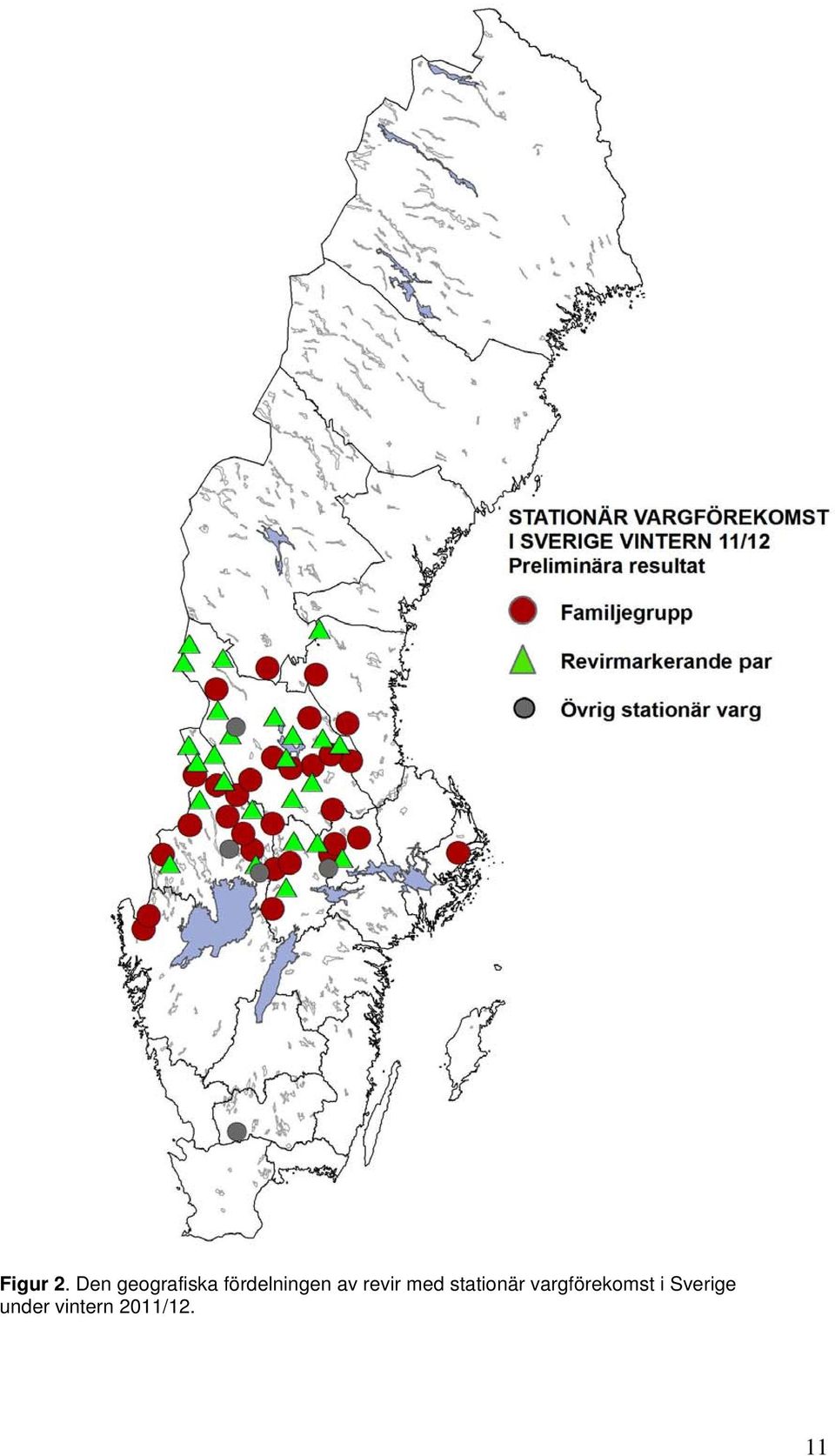 fördelningen av revir med