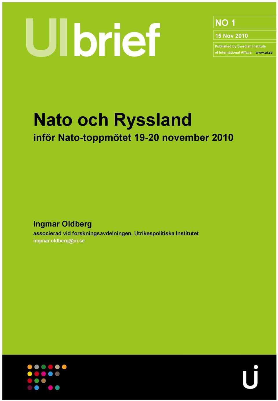 se Nato och Ryssland inför Nato-toppmötet 19-20 november