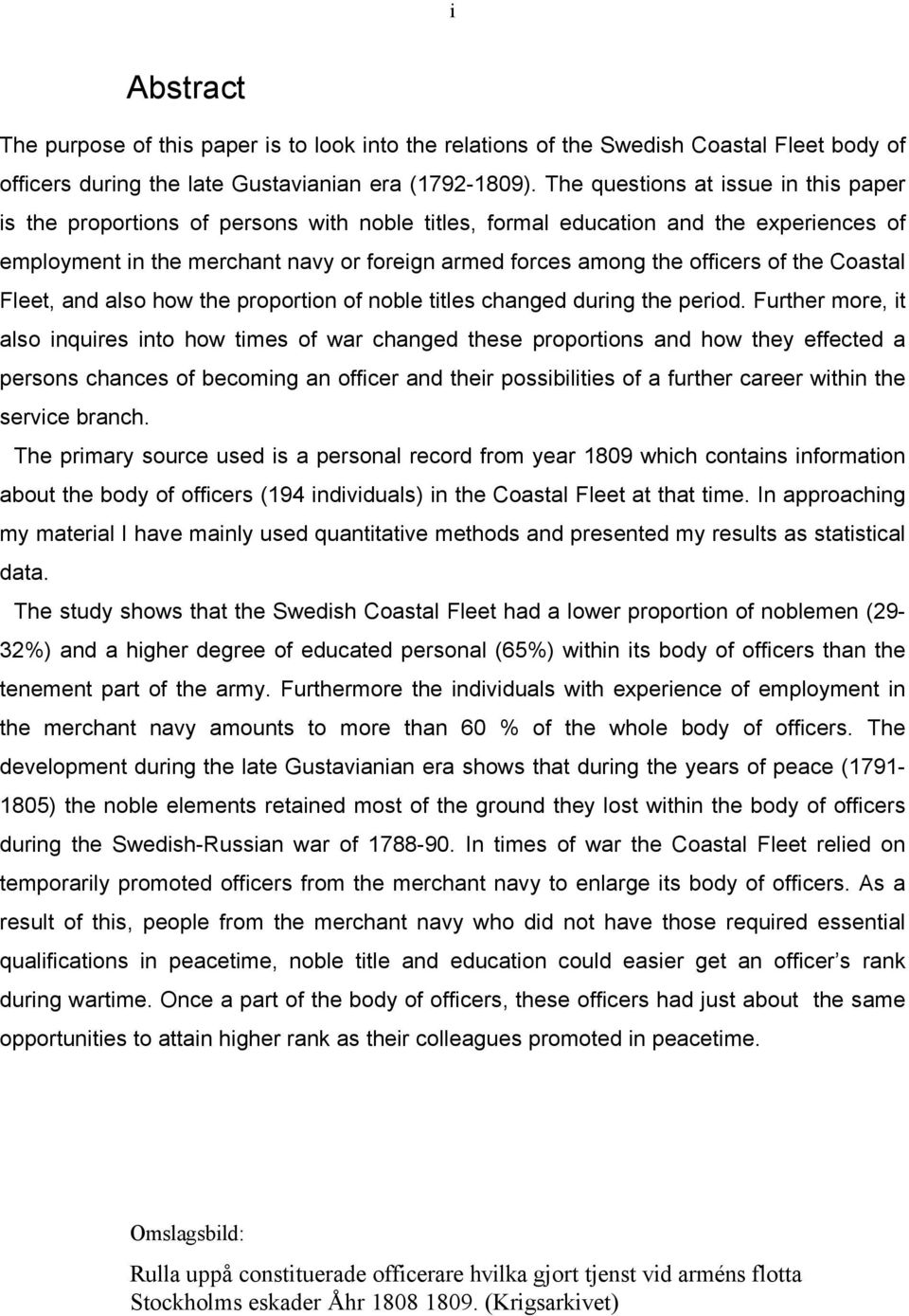 officers of the Coastal Fleet, and also how the proportion of noble titles changed during the period.