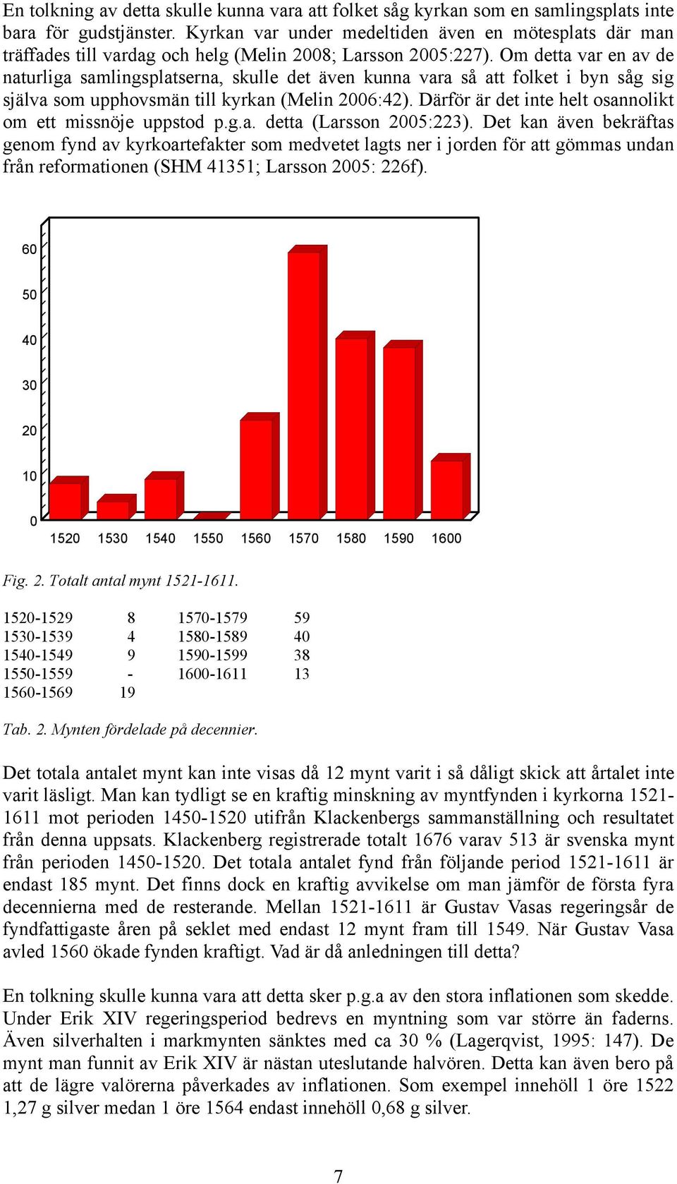 Om detta var en av de naturliga samlingsplatserna, skulle det även kunna vara så att folket i byn såg sig själva som upphovsmän till kyrkan (Melin 2006:42).