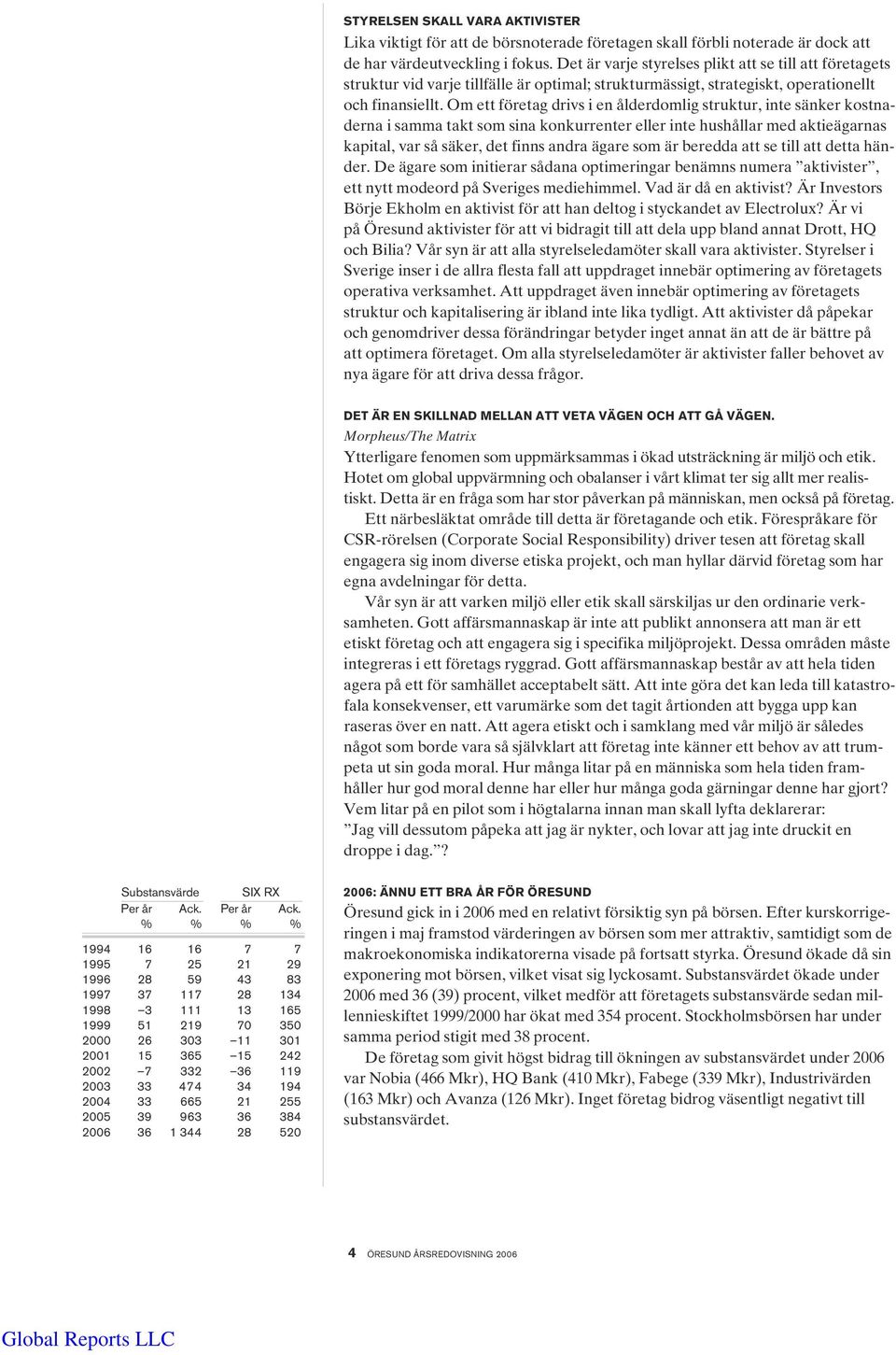 Om ett företag drivs i en ålderdomlig struktur, inte sänker kostnaderna i samma takt som sina konkurrenter eller inte hushållar med aktieägarnas kapital, var så säker, det finns andra ägare som är